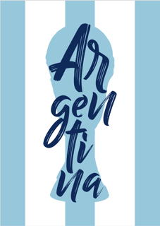 Nome do produto POSTER ARGENTINA