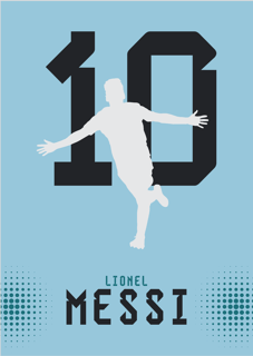 Nome do produto POSTER MESSI