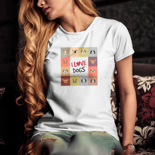 Nome do produto CAMISETA LOVE DOGS