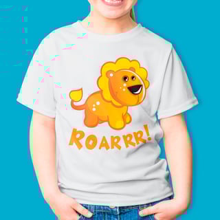 Nome do produto CAMISETA LEÃOZINHO