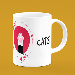 Nome do produto CANECA LOVE CATS