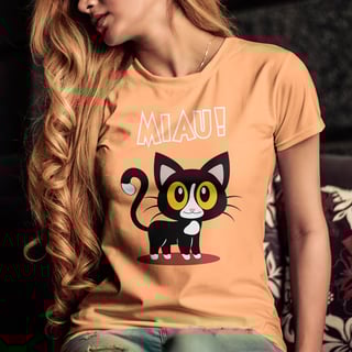 Nome do produto CAMISETA MIAU!