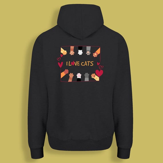 MOLETOM LOVE CATS
