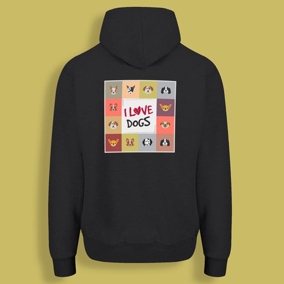 MOLETOM LOVE DOGS
