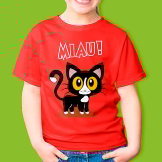 Nome do produto CAMISETA GATINHO