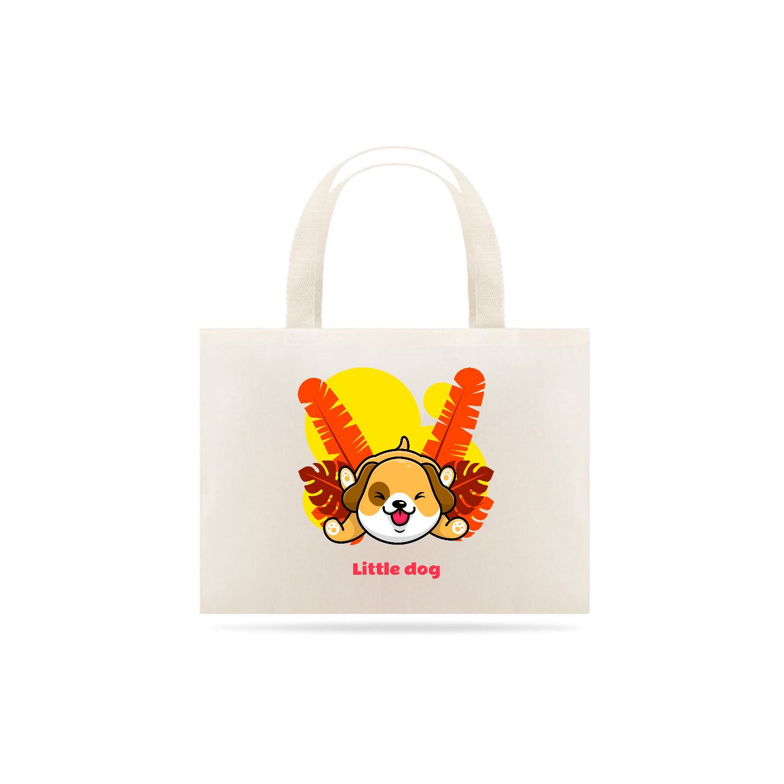 Eco Bag Grande - Little dog