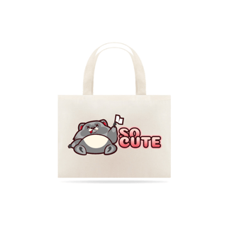 Eco Bag Grande - So Cute - Tired Raccoon