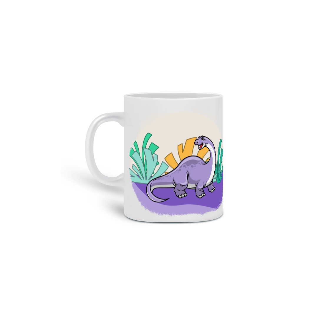 Caneca - Dinofofos - Braquiossauro