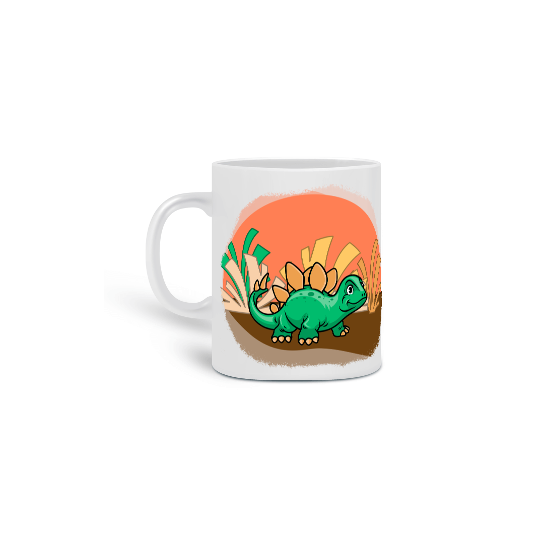 Caneca - Dinofofos - Estegossauro