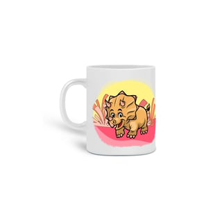 Caneca - Dinofofos - Triceratops