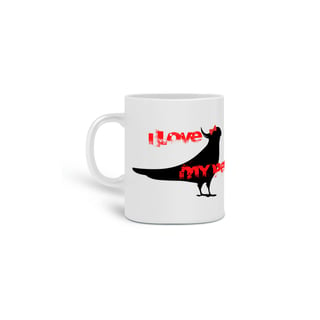 Caneca - I Love Pet - Calopsita