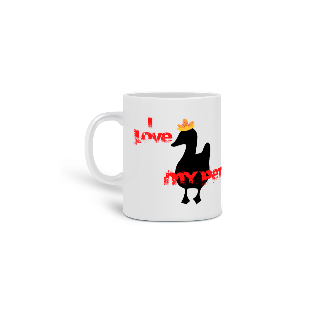 Caneca - I Love My Pet - Senhorita Pata