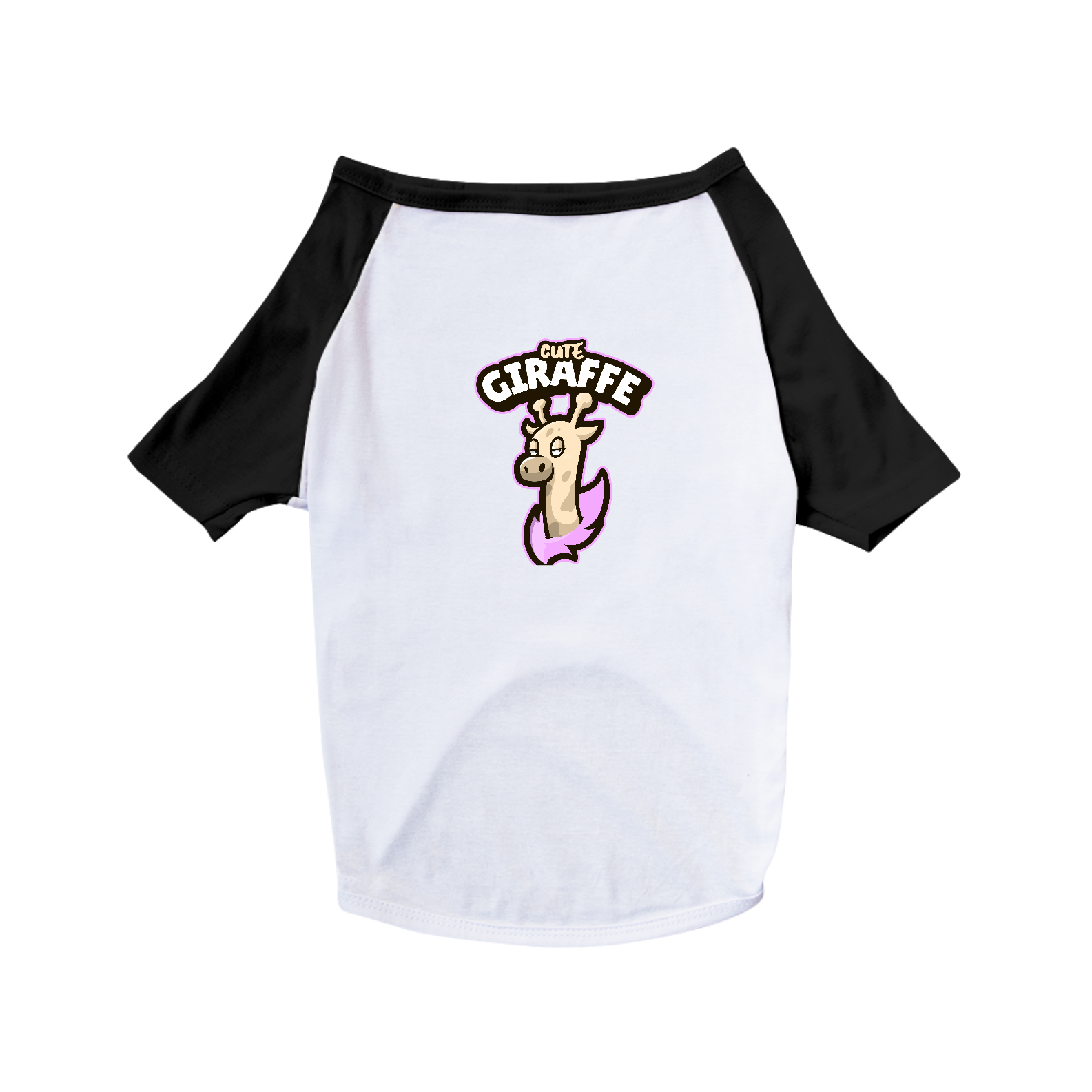 Camisa Pet Dog - Cute Giraffe