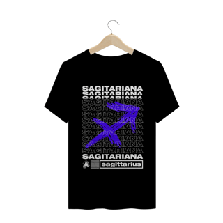 Nome do produto Sagitariana - Echo Noir - T-Shirt