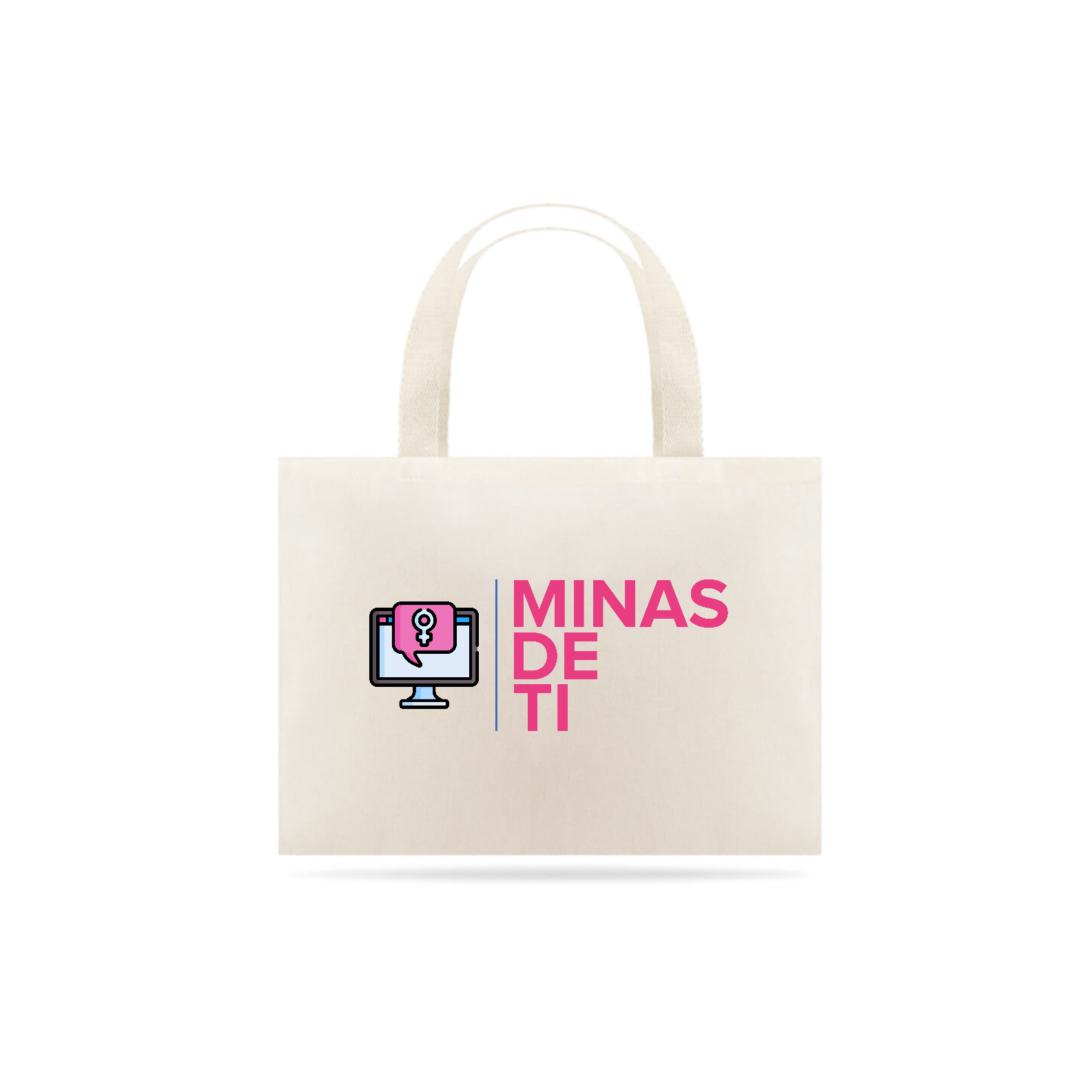 Bag Minas de TI - Logo Pink