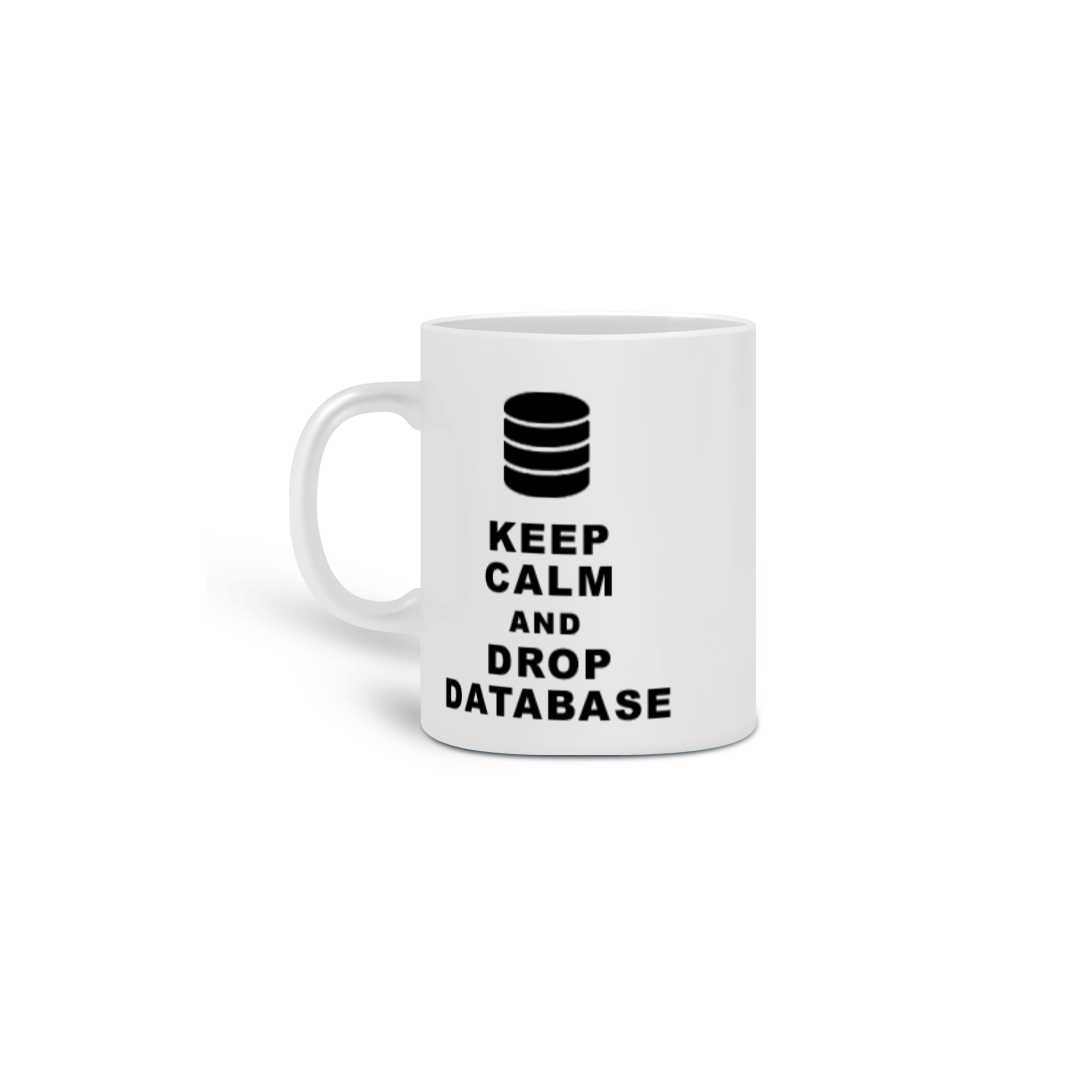 Keep calm drop