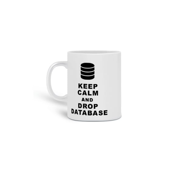Keep calm drop