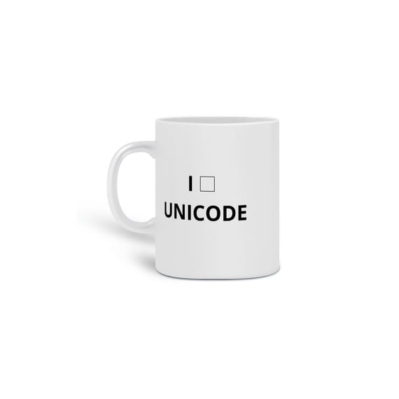 Caneca I unicode