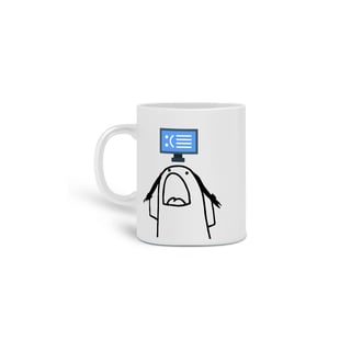 Caneca Flork - Tela Azul