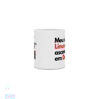 Nome do produto Caneca Meu Signo é Linux
