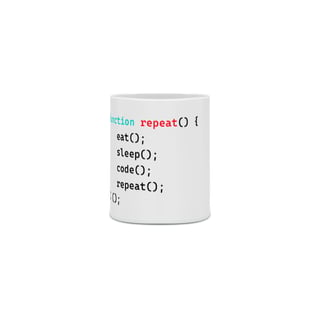 Nome do produto Caneca  Function Repeat
