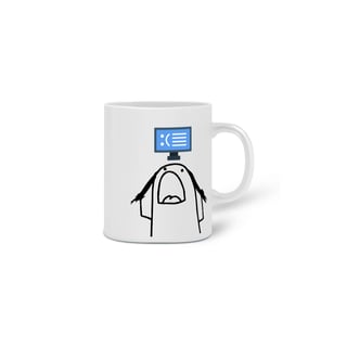 Nome do produto Caneca Flork - Tela Azul
