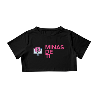 Nome do produto Cropped Minas de TI - Logo Branca