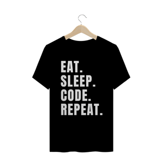 Nome do produto Eat - Sleep - Code - Repeat Maculina