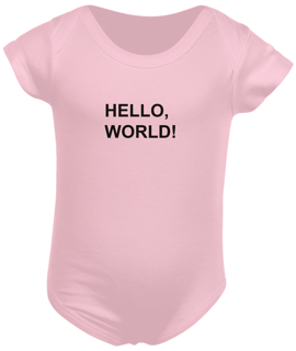 Nome do produto Body Hello, World