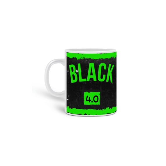 Caneca Black 4.0 - Hora do Green