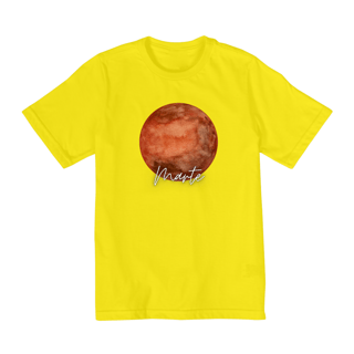 Nome do produto Camiseta Kids Planeta Marte (2 a 8)