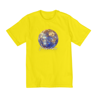 Nome do produto Camiseta Kids Planeta Mercúrio (10 a 14)