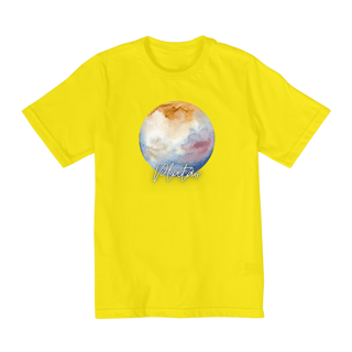 Nome do produto Camiseta Kids Planeta Plutão (2 a 8)