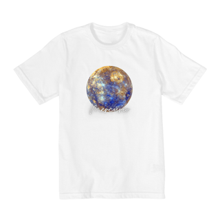 Nome do produto Camiseta Kids Planeta Mercúrio (10 a 14)