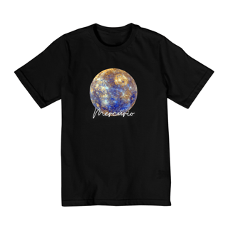 Nome do produto Camiseta Kids Planeta Mercúrio (10 a 14)