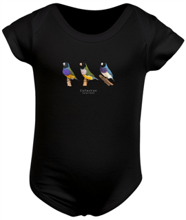 Body Bebê Diamante Gould - Triplo 