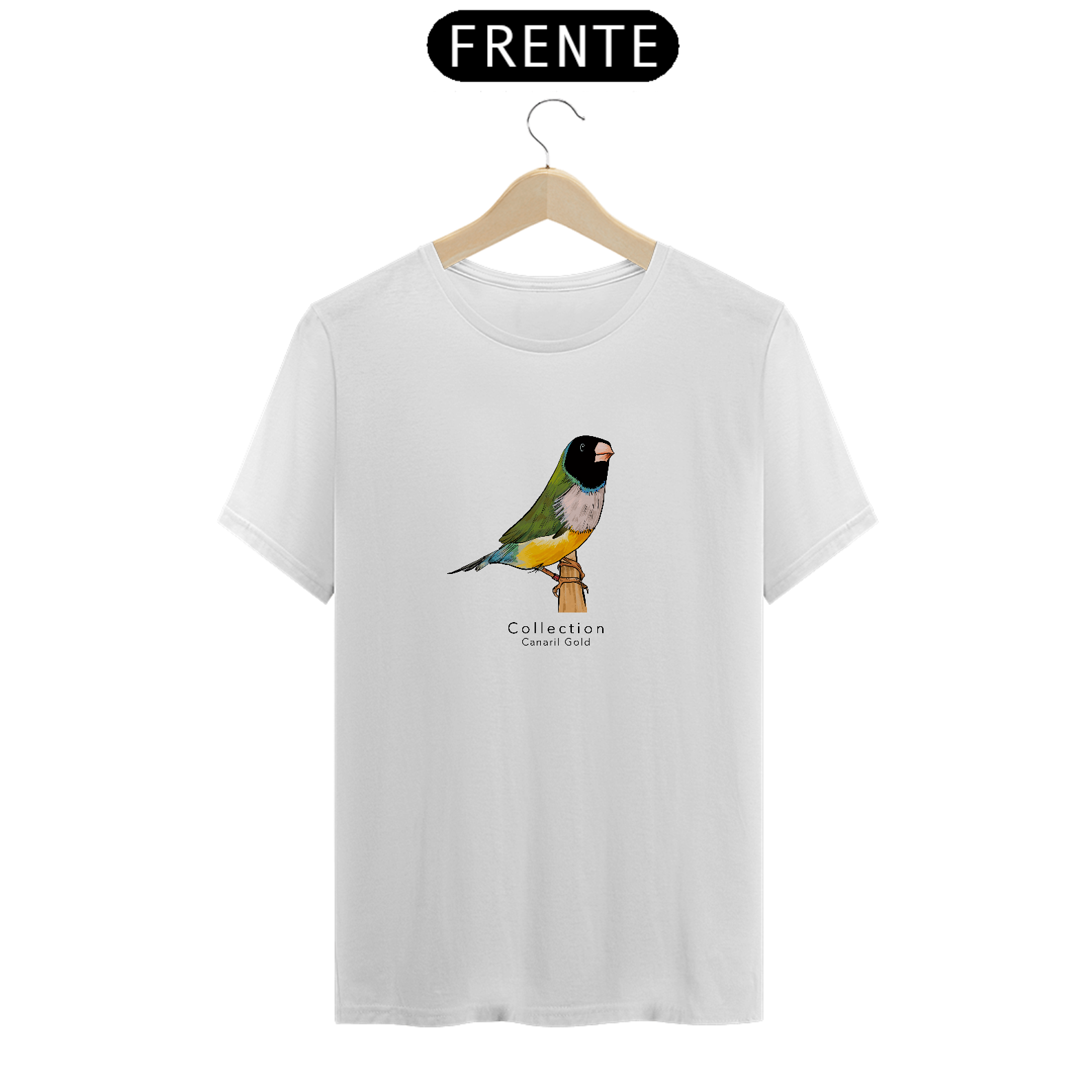 Tshirt Diamante Gould Verde CP/PB - Centralizado