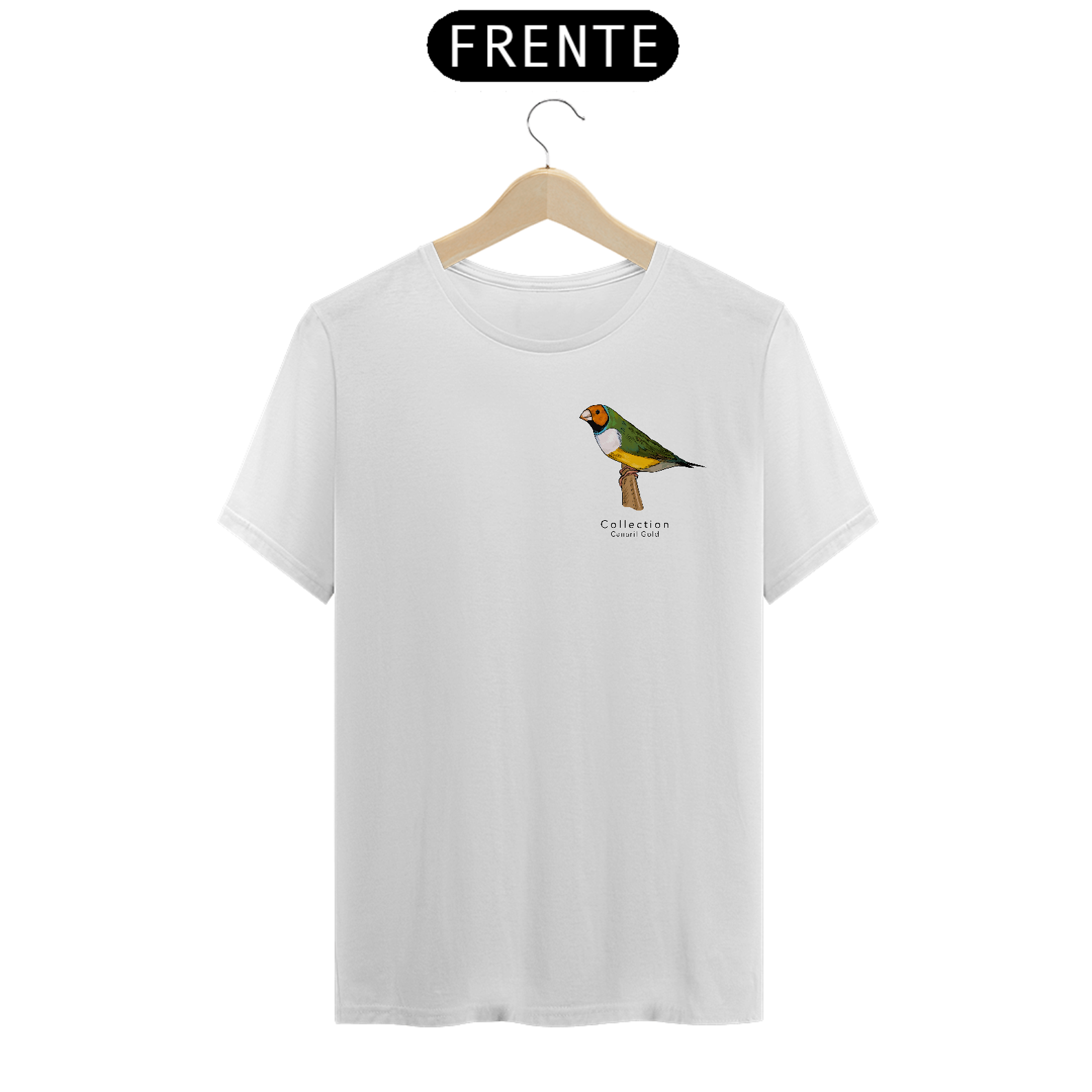 Tshirt Diamante Gould CL/PB - Lateral