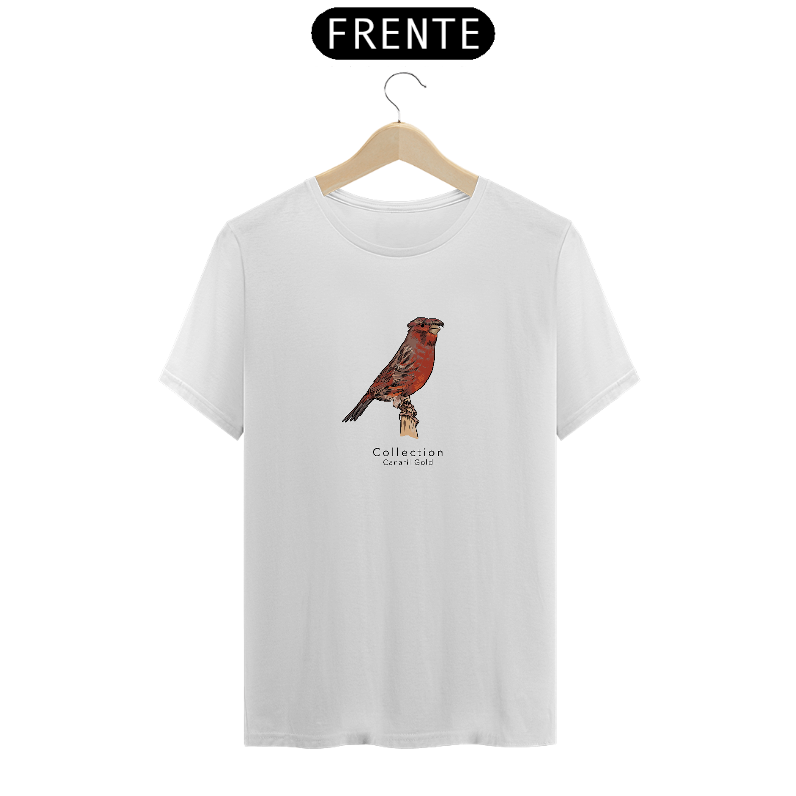 Tshirt Cobre topete - Centralizado