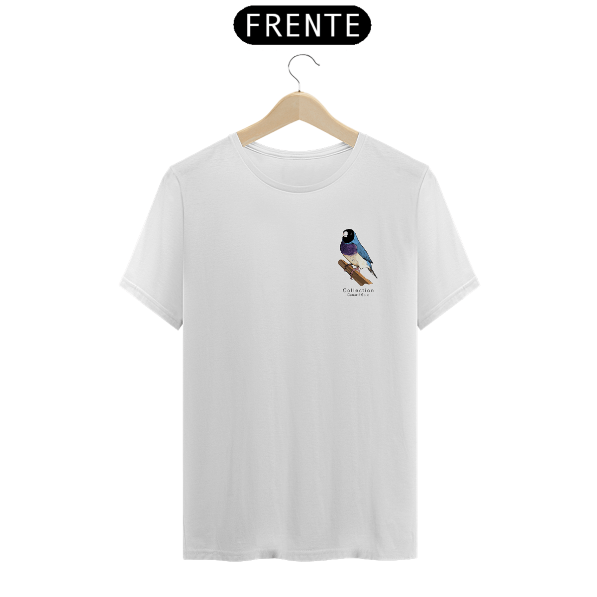 Nome do produto: Tshirt Diamante Gould CP/PR - Lateral