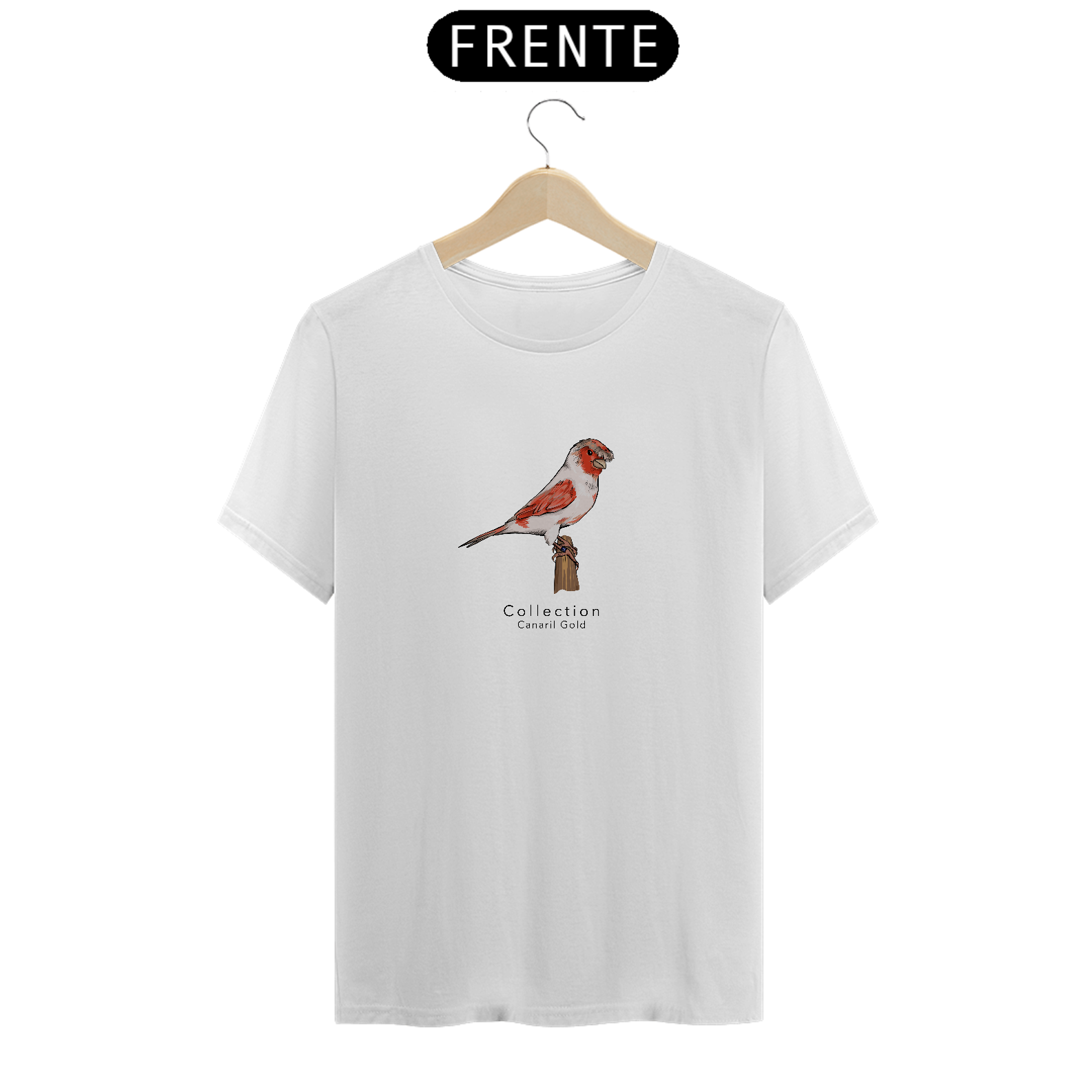 Tshirt Vermelho Mosaico Topete - Centralizado