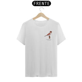 Tshirt Vermelho Mosaico Topete - Lateral