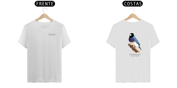 Tshirt Diamante Gould CP/PR - Linha Premium
