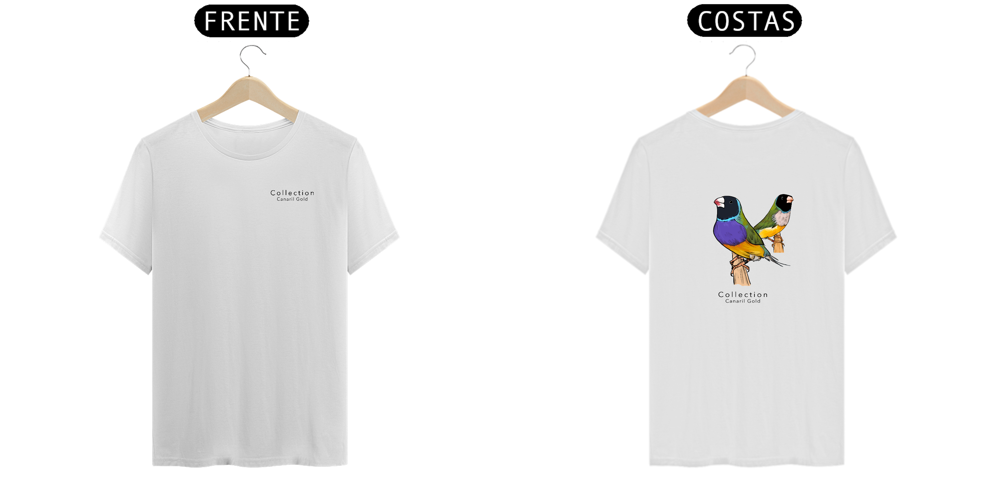 Tshirt Diamante Gould - CP duplo - Linha Premium