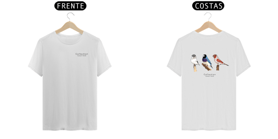 Tshirt Aves Diversas - Triplo - Linha Premium