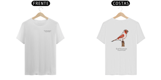 Tshirt Vermelho Mosaico Topete - Linha Premium