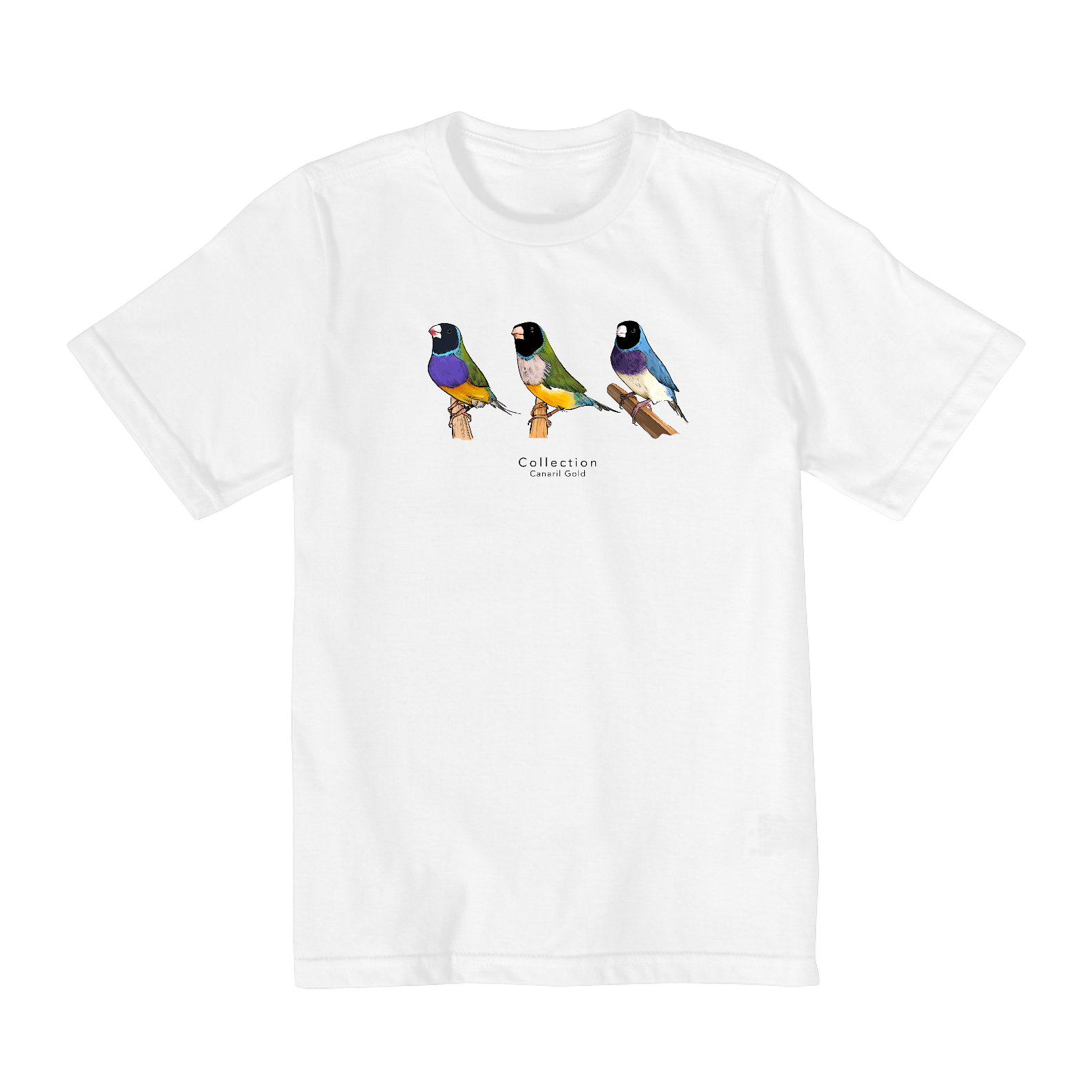 Tshirt Infantil Diamante Gould - CP triplo