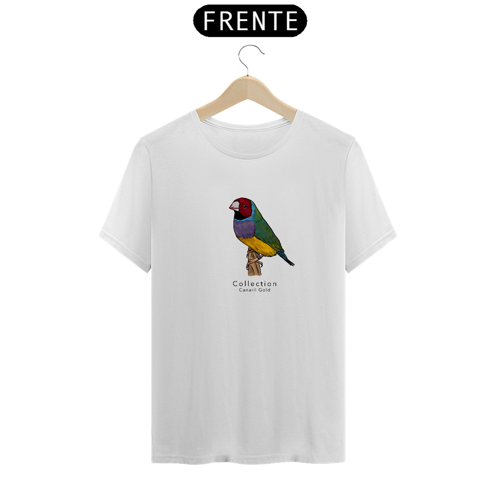 Tshirt Diamante Gould CV/PR - Centralizado