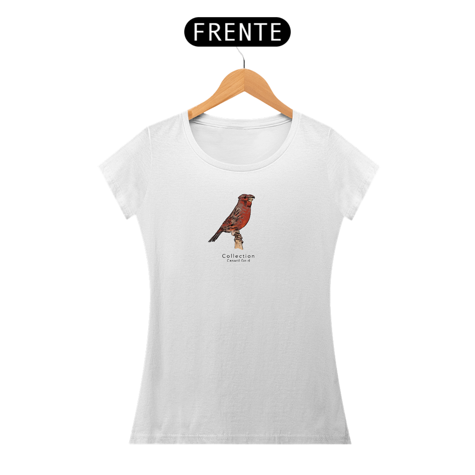 Tshirt Feminina - Cobre topete