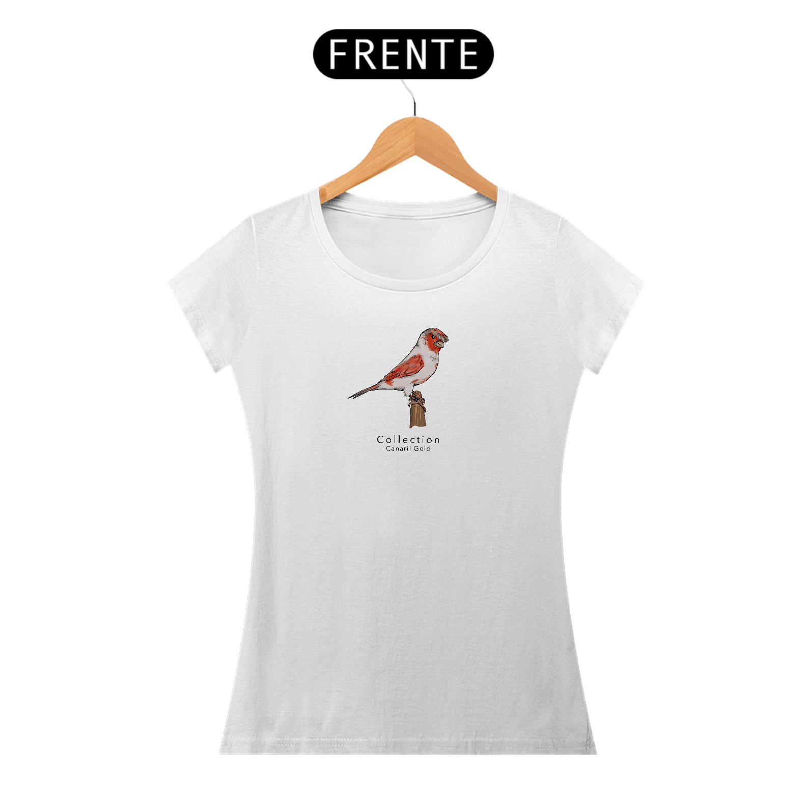 Tshirt Feminina - Vermelho Mosaico